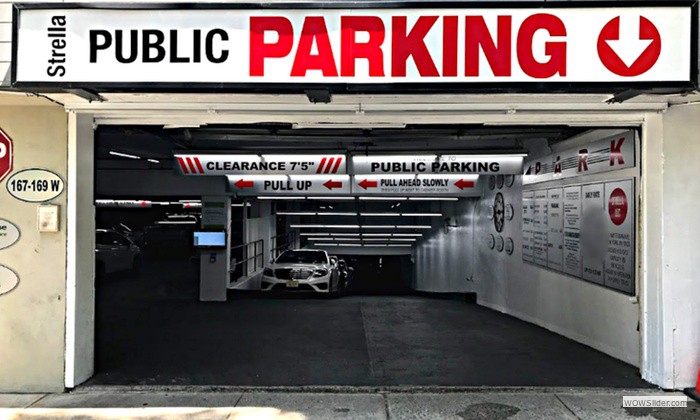 parking at cruise terminal in nyc